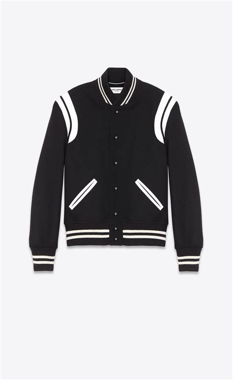 ysl teddy jacket women's